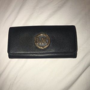 Black MK wallet